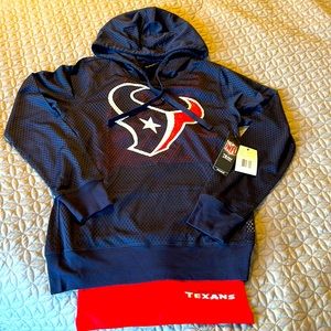 Houston Texans NFL Mesh Hoodie & Racerback Tank Top Size Small New